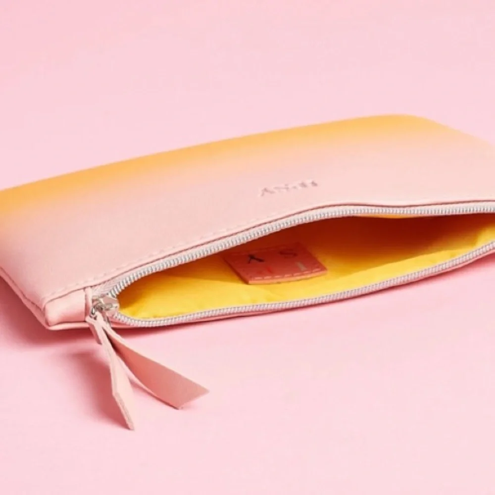Ipsy Ombre Cosmetic Clutch Bag